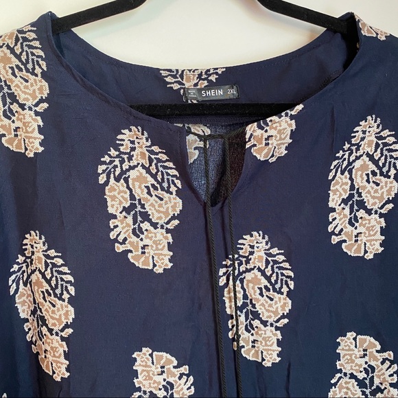 Navy Dress - Picture 3 of 4